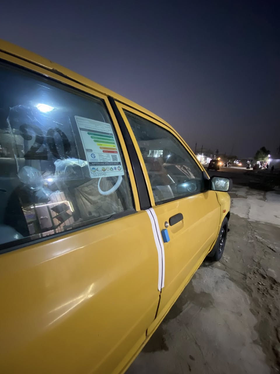 سلام عليكم سايبا مديل2010 محرك نضيف كلش تبريد شغال 
ملكط خياسات وبيها مكانات صبغ السيارة جاهزة فقط الكير الاول ما يجي تايرات جدد داخل جديد محدث نفخ داخل وخارج كهربائيات كلها شغالة اكرر بيها مكانات صبغ العنوان بغداد سبع البور السعر 23 وبيها مجال شي بسيط ***********
