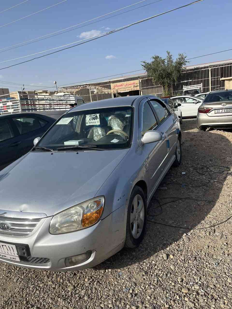 السلام عليكم

للبيع فقط

_______________________________
كيا سيراتو ٢٠٠٧ خليجي

_______________________________

السيارة خليجية بدون قطره صبغ 
مكفوله من الصبغ عدا مكانات بارد 

_______________________________

محرك معمر تعمير درجه اولى
كير اوتماتيك 
مواصفات فول 
تدفئه كشنات 
كشنات جلد 
تبريد ثلج 
تدفئه نار 
حساس خلفي 
تحكم ستيرن 
كهربائيات كلها تشتغل 
ويل كب 

_______________________________

رقم نينوى مشروع وطني شرط التحويل

_______________________________

سعر السيارة : 87 ورقة وبيها مجال 

_______________________________

مكان السيارة : 

صلاح الدين / تكريت /

_______________________________

للأستفسار : 

***********
