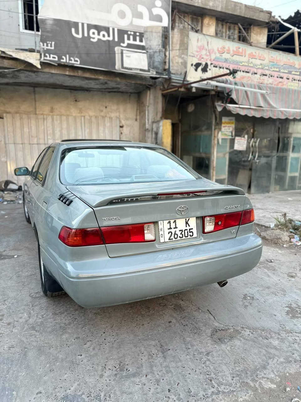 السلام عليكم تيوتا كامري 2001 رقم بغداد دولي باسمي الون مميز سمنتي مكينه 6 سلندر 3000 السيارة احله من الصور صدر خلفي امامي جديد تخم تاير جديد مكينه وكير خير من الله تبريد منظومه كاملة جديده تبريد ثلج السياره فول فتحه كشنات كهرباء السيارة كهربائيات كلهة شغاله مابيه نقص
السلام عليكم تيوتا كامري 2001 رقم بغداد دولي باسمي الون مميز سمنتي مكينه 6 سلندر 3000 السيارة احله من الصور صدر خلفي امامي جديد تخم تاير جديد مكينه وكير خير من الله تبريد منظومه كاملة جديده تبريد ثلج السياره فول فتحه كشنات كهرباء السيارة كهربائيات كلهة شغاله مابيه نقص 
السعر 75 قفل قفل قفل 
مكان بغداد الطالبيه 
الاتصال *********** اتصال فقط او واتساب خاص مغلق
