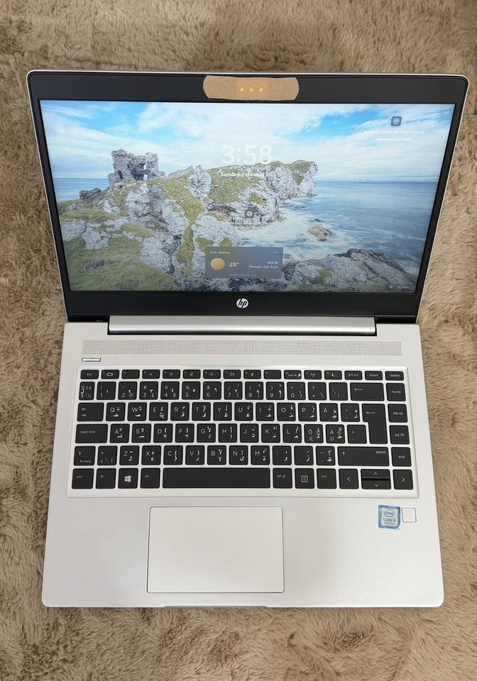 لابتوب HP PRO BOOK 440 G6
كور أي 5 الجيل الثامن 
هارد : 1 تيرا بايت SSD M.2
رام : 16 GB
كارت شاشة : 2 GB
الكلي : 8 GB
شاشة : HD 
شحن : ساعتين  
وياها : شاحن، ماوس ، ادبتر 
السعر 425 الف و بيها مجال 
للأستفسار : ***********
