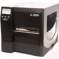 يتوفر طابعة باركود صناعية جديدة غير مستعملة نوع Zebra ZM600 مع ورق الط...