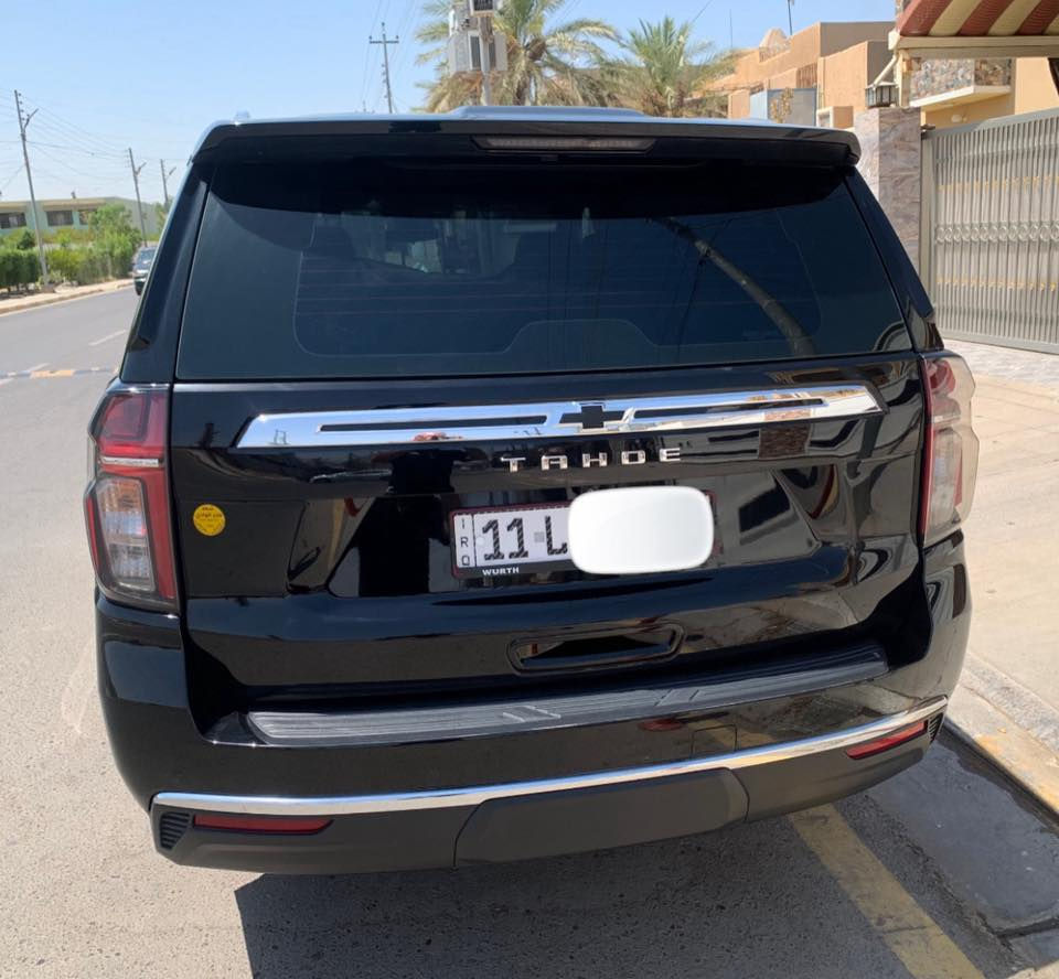 سلام عليكم
تاهو 2024 خليجي LS 
بجم بريمر عريض
رقم بغداد بأسمي تحويل مباشر
مكفولة من الضرر والصبغ والسونار مرفق مع الصور 
ماشية 59 الف
المواصفات 
-تشغيل عن بعد
-بصمة تشغيل وابواب
-المقاعد الامامية كهربائية ب 8 وضعيات
-مقعد الراكب قابل للتعديل يدوياً
-ثلاجة
-انذار المشاة الامامي
-كاميرا خلفية عالية الدقة
-حساسات ركن خلفية
-رادارات امامية وخلفية وجانبية
-تنبيه الاصطدام الاماني
-فرملة طوارئ تلقائية
-نظام الحفاظ على المسار
-مساعد الاضاءة العالية التلقائي
-نظام StabiliTrak للتحكم الالكتروني بالثبات
السيارة كلش جديدة بمعنى الكلمة
مكان السيارة الفلوجة
السعر 510 وبيها مجال للاستفسار الاتصال
***********
0781 117 1212
