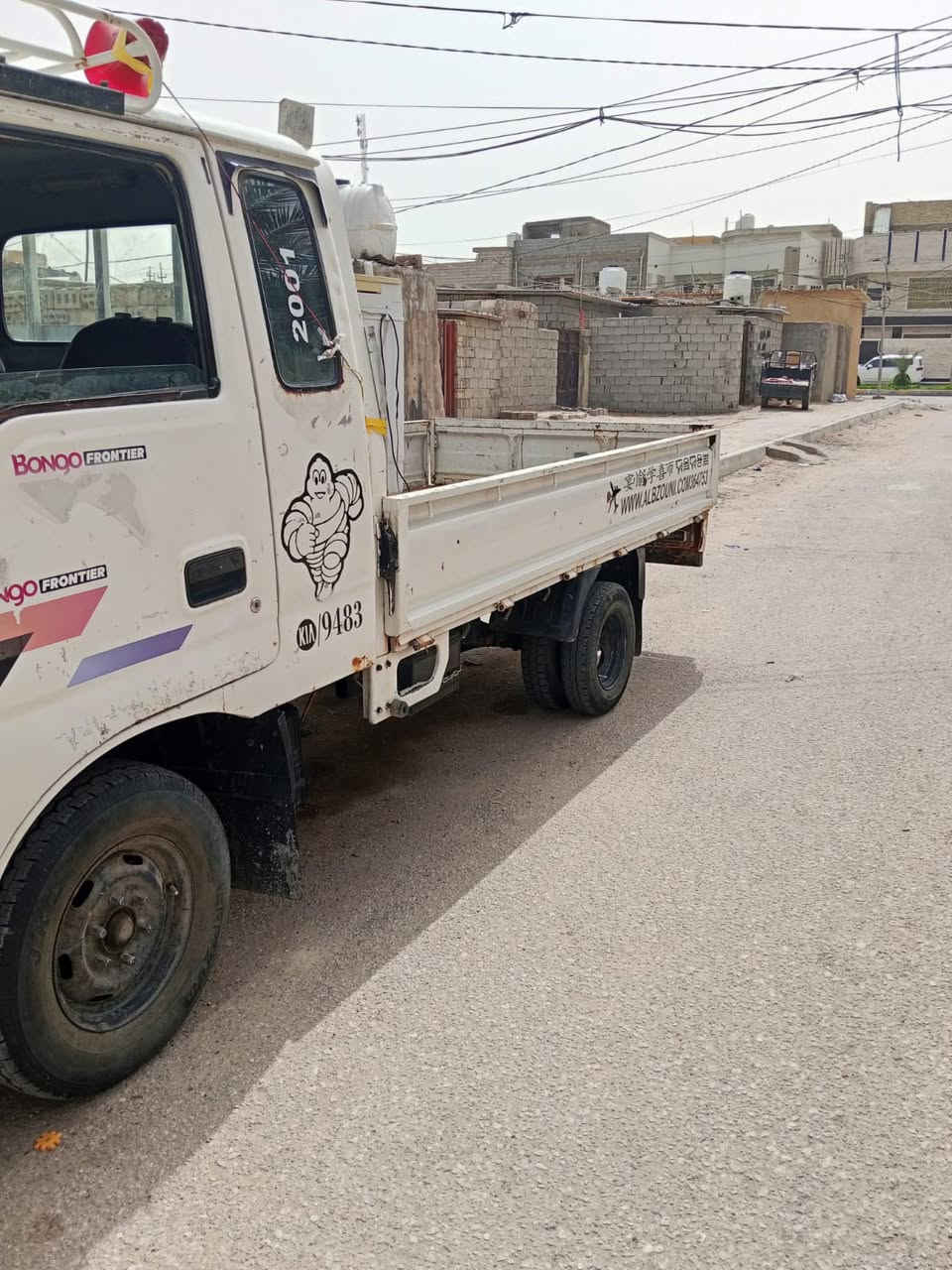 سلام عليكم
كيه حمل ام عيون للبيع 
مديل ٢٠٠١
رقم نجف 
سعره ٦٠ وبيه مجال بسيط
مكاني كربلاء حي العامل 
رقم ***********
