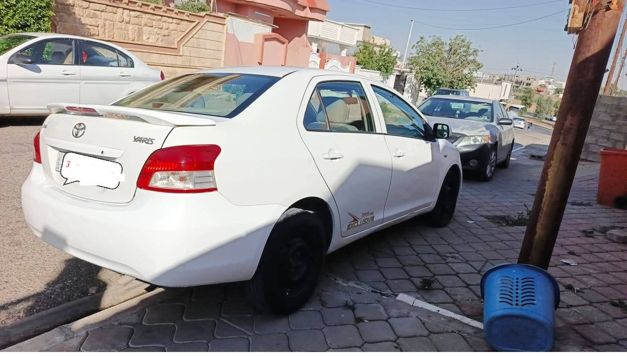 تویوتا یارس خلیجي 2008
بيها ثلاث قطع 
محرك كبير 
سنويه لحد 2028
بيها كوبون بنزين 
مكان السياره كركوك 
السعر 88 وبيها مجال 
الشراي يخابر 
***********
