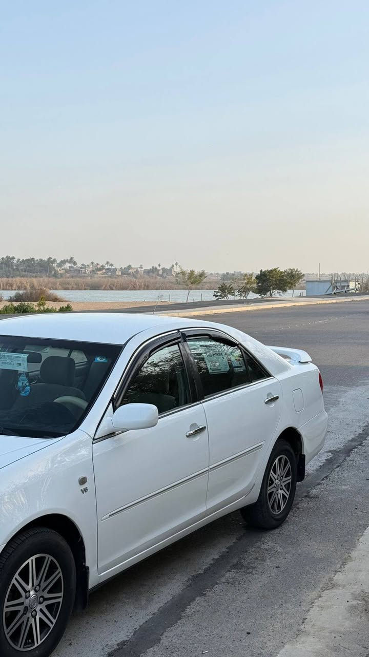 السلام عليكم
كامري 2004 خليجي

محرك 6V

رقم بغدادالماني .

شرط التحويل..

مشروع وطني  ...

تخم تاير جديد

صدر امامي خلفي كلو جديد 

تبريد تدفئة شغالة... 

السياره بيه صبغ فقط هلال الجاملغ الخلفي 

اما باقي السياره مكفول 

موجود سونار السياره 

مكان السياره صلاح الدين الضلوعيه الجبور 
مرحبا ***********
