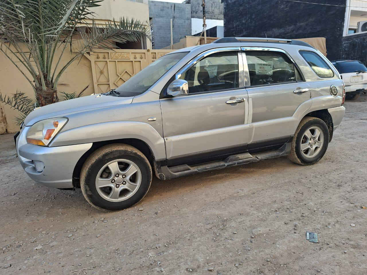 سبورتج 2007
🔸️وارد كندي الضرربنيد مصبوغ والجاملغات الامامية مبدلات مال شركة بدون حادث والباقي مكفول 
🔸️ كير ومحرك مكفول بدون تبخير او تنقيص
🔸️صدر جديد تخم تايرات جديد
🔸️مكان السيارة ديالى بعقوبة 
🔸️للبيع او مراوس بسيارة افضل
🔸️السعر اتصل غير متواجد على الفيس /***********
