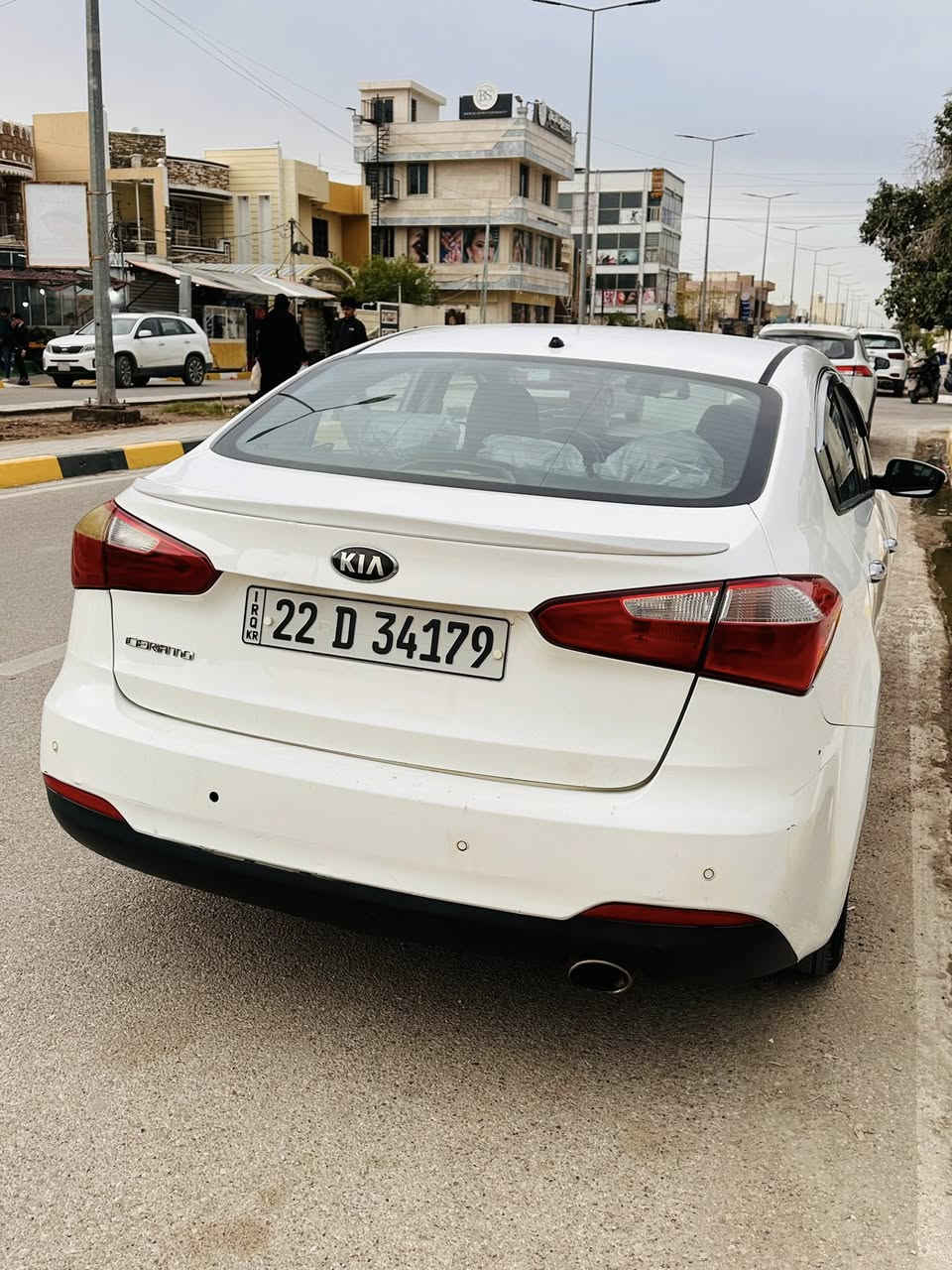 سيراتو  خليجي 2014 
محرك 1600
تحكم مقود 
مثبت سرعة 
حساسات 
الضرر مثل ماموضح بالسونار الصور مرفقة بالمنشور
للاتصال والاستفسار ***********
العنوان بعقوبة الجديدة نهر الحجية 
السعر 118$
