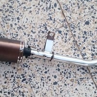 مقعد رياضي • مستعمل • بني أسود