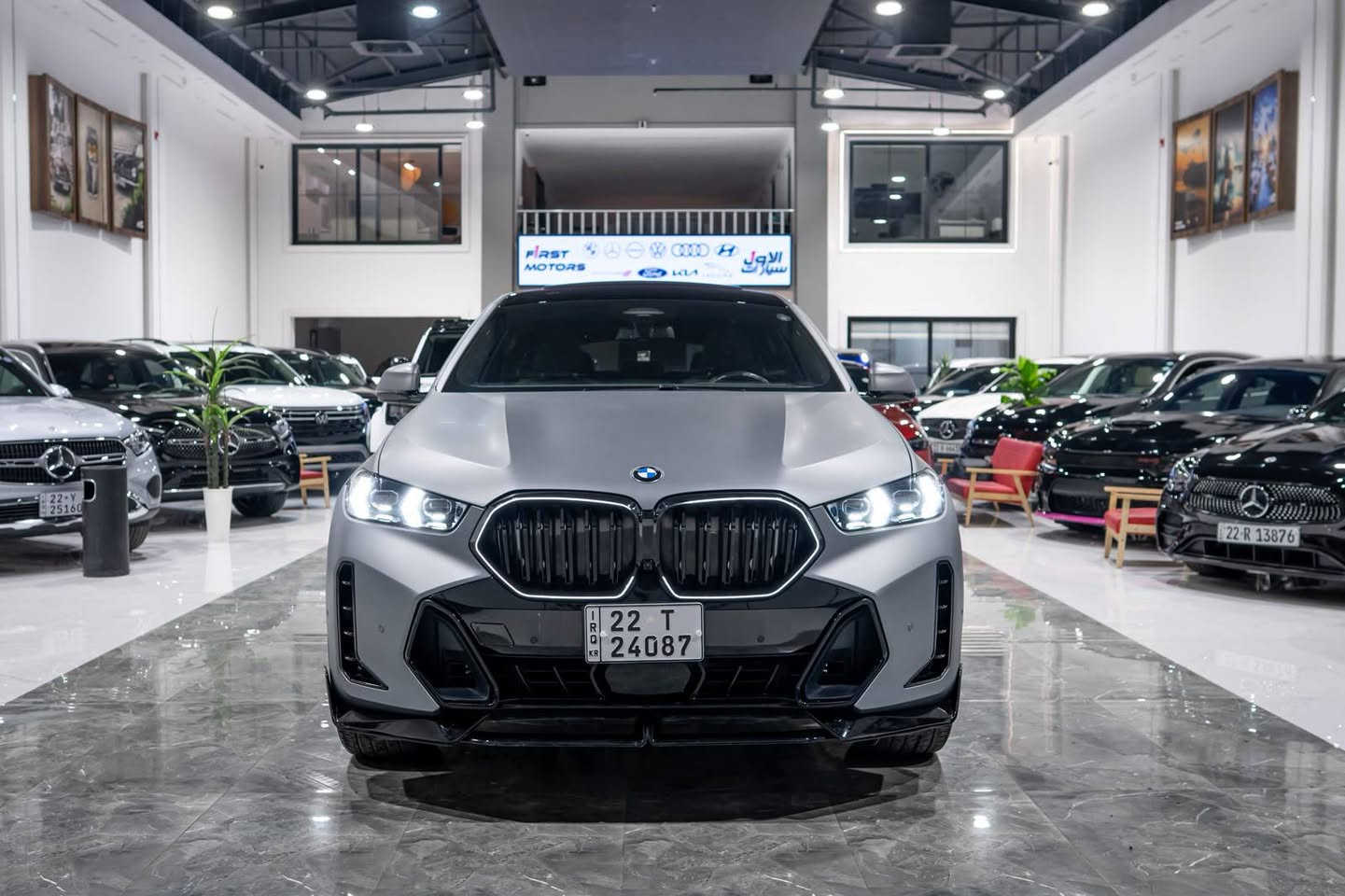 کوردی ـ عربـــــي 
BMW X6 M-PACKAGE 2025
Engine: V6 3.0L 🚀
ژمارە هەولێر جاهیز 
43 هزار روشتووە 
کلین تایتل// بێ بویاغ 
دەعامی بۆ دەعامی بە شەرت 💯
وارد ئەمریکی 🇺🇸 
💰نرخی 645 وەرقە و مجال 
شەغال , بانوراما , داتاشوو, 360 کامیرە , حەساس , رادار, X-DRIVE 
📍شوێن هەولێر 
~~~~~~~~~~~
***********
***********
~~~~~~~~~~~
BMW X6 M-PACKAGE 2025
Engine: V6 3.0L 🚀
رقم اربیل جاهز 
ماشي 43 الف
کلین تایتل// بدون صبغ 
دعامي ب دعامي شرط 💯
وارد امریکي 🇺🇸 
💰سعر 645 ورق و مجال
داتاشو , بانوراما , شغال , 360 کامیرة , حساس, رادار , X-DRIVE 
📍مکان سیارة اربیل أربيل, العراق


**إذا كنت صاحب هذا الإعلان وتريد حذفه لأي سبب، رجاءا أرسل رسالة إلى الدعم الفني**