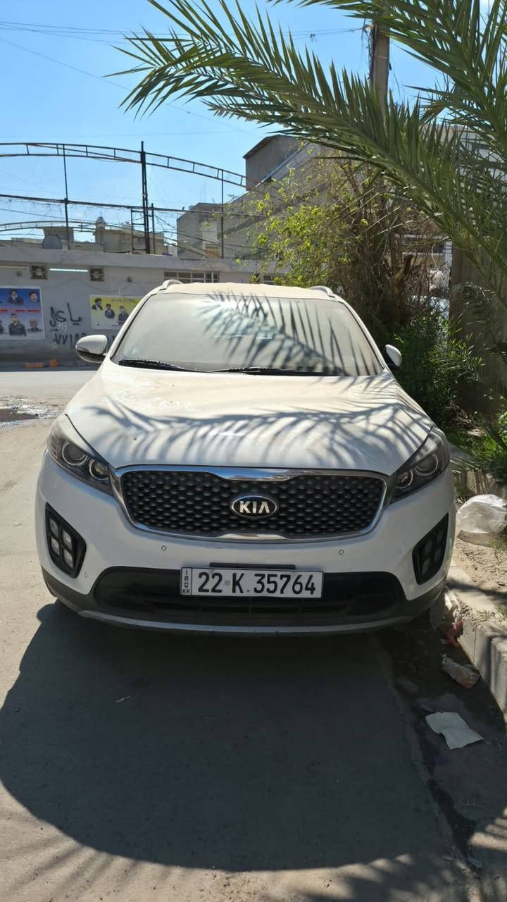 سورنتو موديل 2016
فوول مواصفات ماعدا الفتحه 
السيارة خليجي مكفولة حتى من الشخط محرك 2400 
السعر ١٧٥ وبية مجال
ماشية ٨٠ حقيقي
للبيع فقط 
بغداد /الطوبجي 
الاستفسار اكثر اتصل ***********
