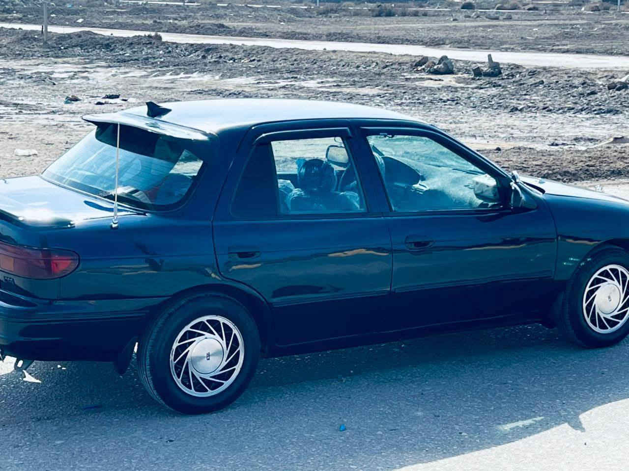 كيا سيفية للبيع
موديل 1994
كير اوتماتيك 
شرط النضافة
سيارة متعوب عليه وبالعافية على ياخذه 
رقم بغداد مشروع وطني 
كهربائيات كله شغاله 
كفالة من ضربة وكص 
تخم تاير جديد 
صدر أمامي وخلفي جديد 
السعر 37 بيه مجال وخادم الشراي ماقصر ويه
***********
مكاني بابل السياره بسمي
