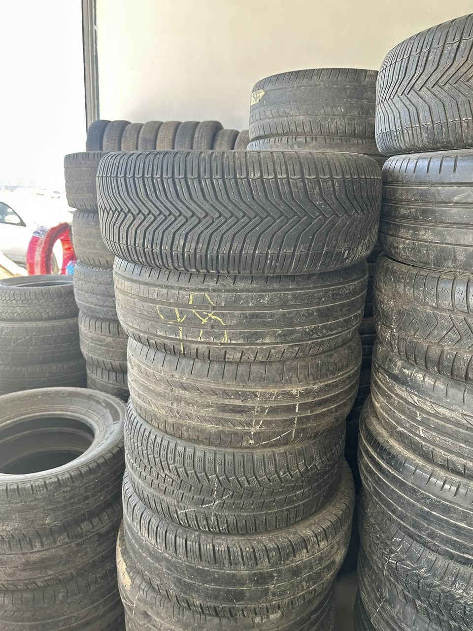 البيع جمله فقط حاليا

العدد الكلي 750 تك 

فتح باله اللماني حصرا 

كونتنتال پيرلي مشلن 

التوصل ع الواتس اب انطيك القياسات 
لكل الاطارات 
مع 10 اطارات مجانا 

***********

رجاءً اخوان الي ما ياخذ جمله وجاد 
بدون مراسله الي يريد يتصل 
وادزله كل القياسات 

لايتعب المقابل 

السعر عنده الاتصال 

المكان ديالى بعقوبه 

المجمع الالماني
