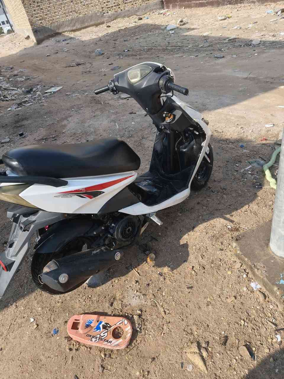 دراجة للبيع كابريته جديده شلعه تشك الكاع حي النداء السعر 175 وبيه مجال ‏‏‪***********‬‏
