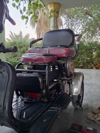 دراجة معاقين • نواقص شوية • بطاريات للبيع