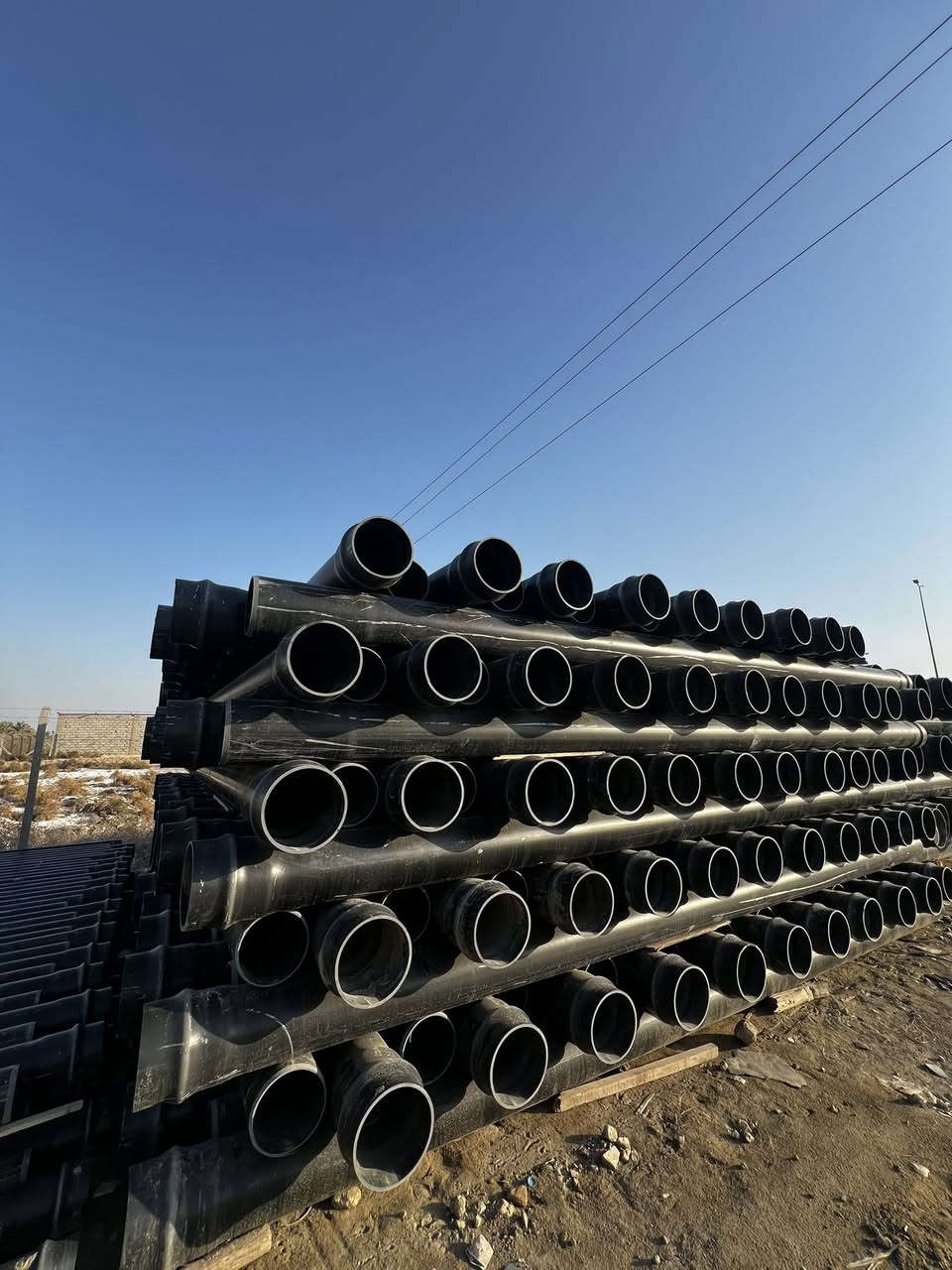 يتوفر لدينا انابيب بلاستك
كافة القياسات 
٤ انج ١٠ بار 
٦ انج ١٠ بار 
٨ انج ١٠ بار 
١٠ انج ١٠ بار 
١٢ انج ١٠ بار 
حلة دبلة عمود ١١٥📍
***********
***********
