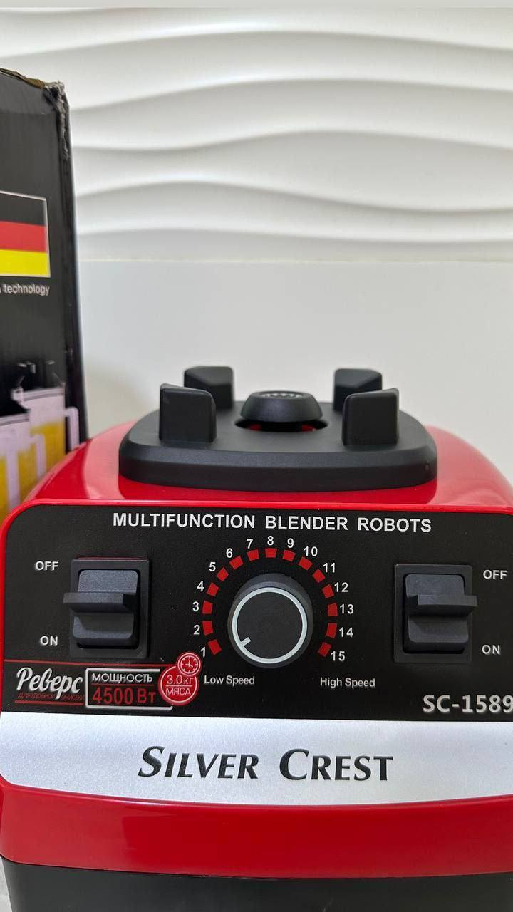 خلاط Silver Crest مع مطحنة – أداء قوي للمطبخ العصري 💥

🔹 العلامة التجارية: Silver Crest
🔹 القدرة الكهربائية: 4500 واط
🔹 الأبعاد: 49 × 21 × 20 سم
🔹 السعة: حتى 2 لتر
🔹 المنشأ: ألماني 🇩🇪

📦 محتويات الصندوق:
✔️ خلاط Silver Crest
✔️ مطحنة متعددة الاستخدام

✨ أهم المميزات:
✔️ محرك قوي يمنحك أداء سريع وفعّال
✔️ شفرات حادة من الستانلس ستيل المقاوم للصدأ
✔️ مناسب لتحضير العصائر وخلط الفواكه والخضار وطحن الحبوب
✔️ وعاء مصنوع من مادة قوية مقاومة للكسر
✔️ سعة كبيرة لتحضير كمية مناسبة للعائلة
✔️ إمكانية التحكم بمستويات السرعة حسب الحاجة
✔️ سرعة دوران عالية تصل إلى 32000 دورة في الدقيقة

🔥 خلاط عملي يجمع بين القوة والمتانة ليكون من أهم الأدوات في مطبخك.

السعر و30 الف شامل التوصيل


**إذا كنت صاحب هذا الإعلان وتريد حذفه لأي سبب، رجاءا أرسل رسالة إلى الدعم الفني**
