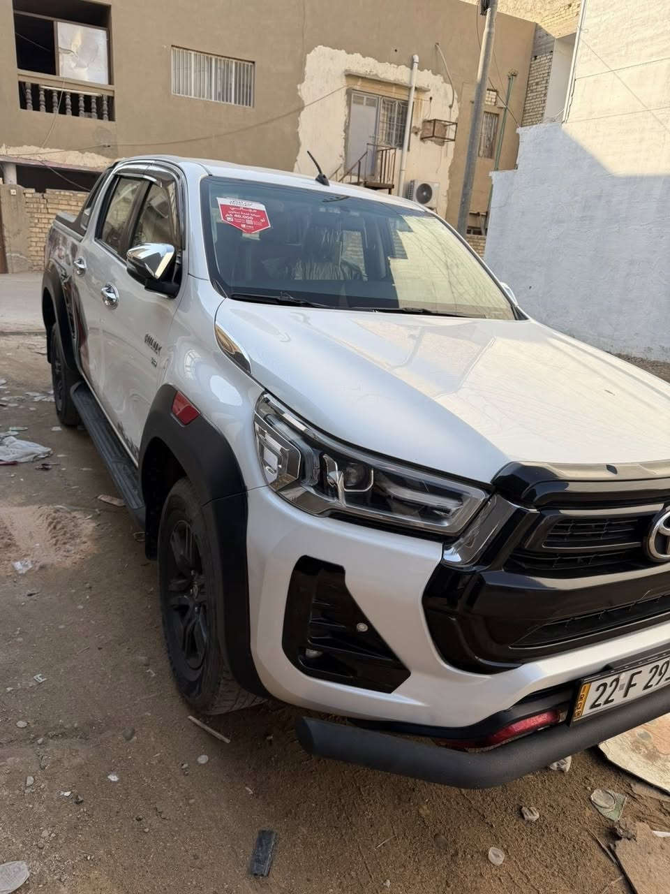 بيكب هايلوكس موديل 2024  مكفوله كفاله عامه 6v رقم أربيل الجديد شركه جيهان فول  للاتصال *********** متوفر واتساب
