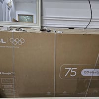عرض خاص على شاشة TCL C8K حجم ٧٥ عدد ٢ سعر القطعه (مليونين ١٢٥) رقم اله...