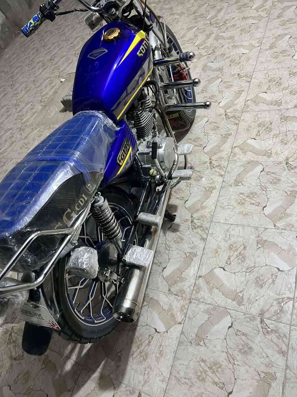 سلام عليكم دراجه نضيفه ومرتبه موديل 24 سعر 650 وبيه مجال بسيط مكان الفلوجه رقم     ***********
