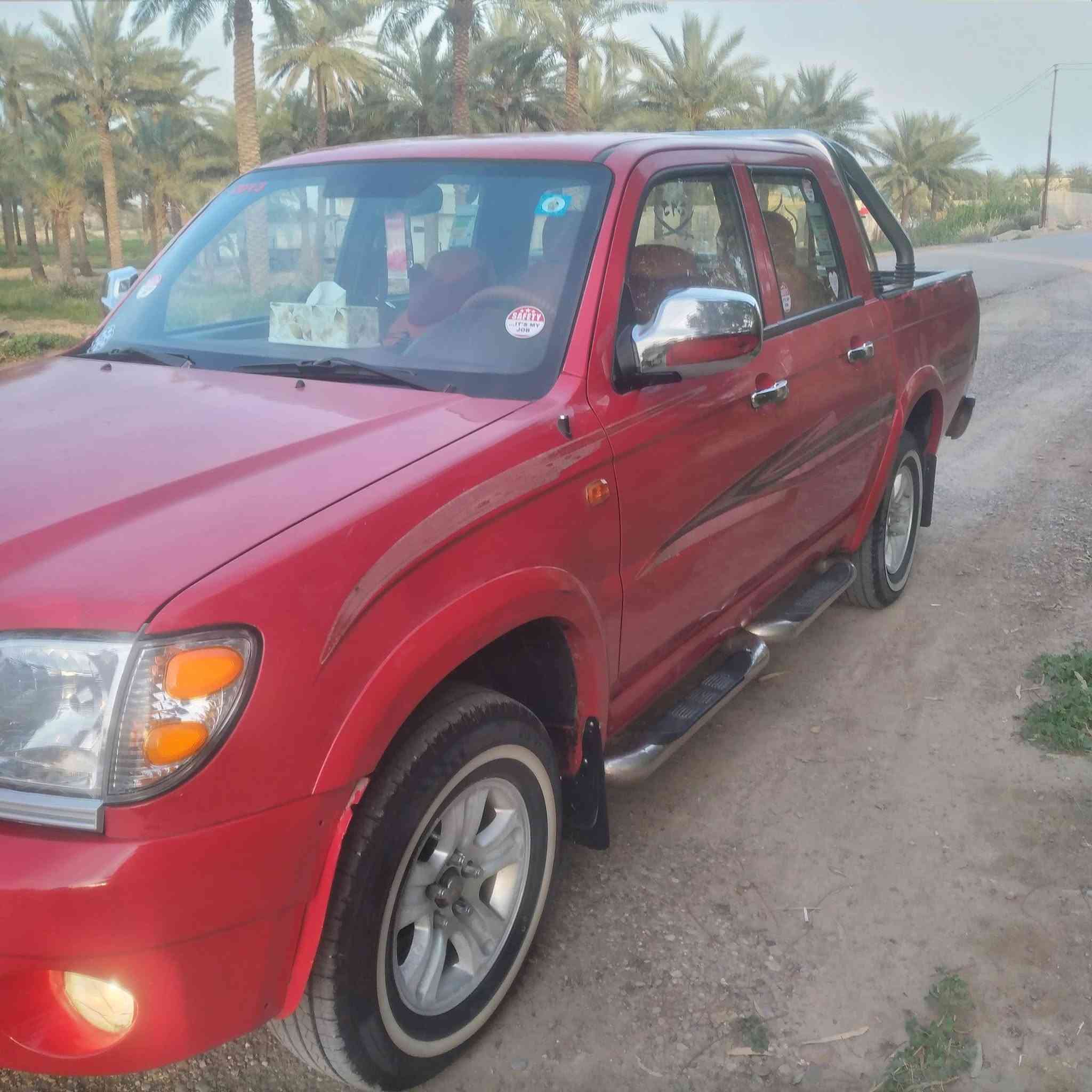 سلام عليكم بيكم شيري موديل ٢٠١١ صبغ مابيها عدا الباب الخلفي تبريد مكينه كير جدد بسمي تخم تاير حداديه جديده رقم انكليزي سنويه ٢٠٣٢هزه شهرالخامس مكان السياره بغداد السياحي طريق بعقوبه القديم هاتف***********
