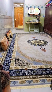 بيت 100متر 5×20 بناء حديث صب السقف والارضية صب كونكريت مكانه سيد جميل ...