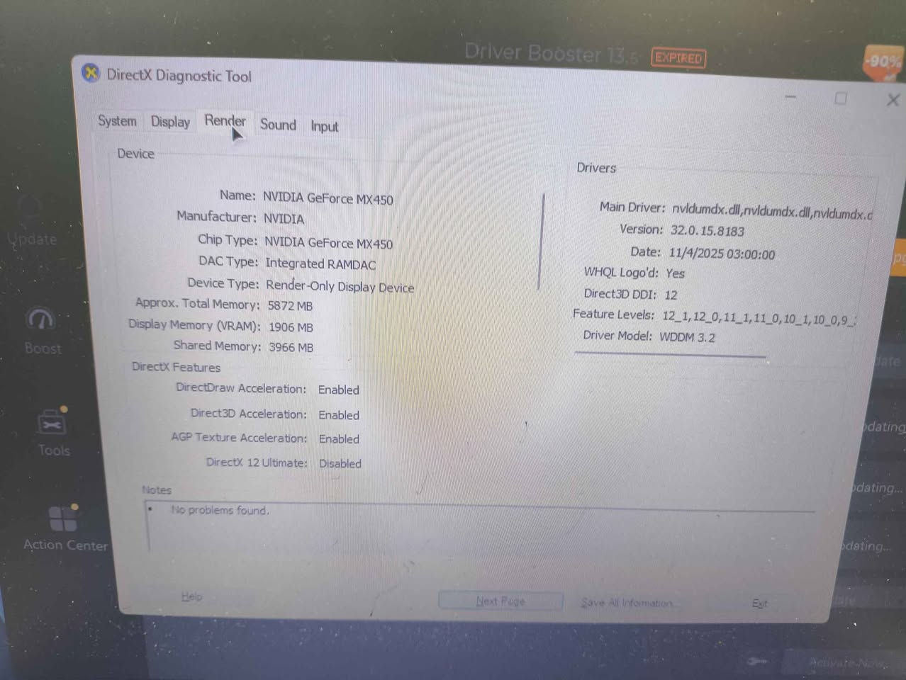المواصفات 
متوفر hp 
معالج intel core i7 gen 11
كرت شاشة خارجي nvidia geforce mx 450 2 gb 
رام 8 كيكا بايت ddr4 
هارد m.2 nvme 128 gb gen 3
البطارية ساعتين تشغيل متواصل
شاشة حجم 15.6
ملحقات اللابتوب شاحنة اصلية Colombo, Sri Lanka


**إذا كنت صاحب هذا الإعلان وتريد حذفه لأي سبب، رجاءا أرسل رسالة إلى الدعم الفني**