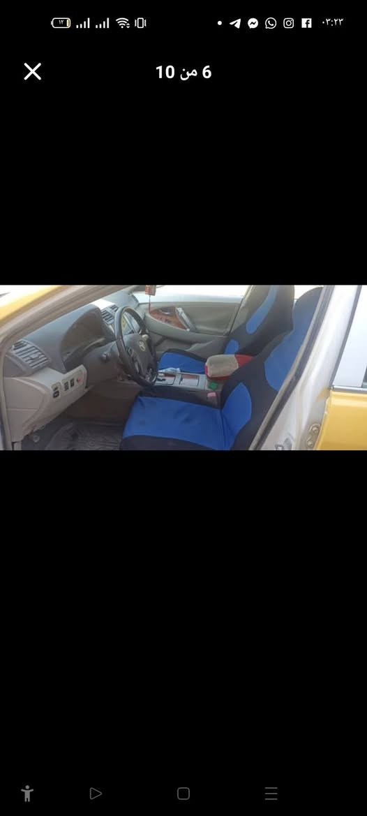 كامري موديل 2009 صفرة وارد خليجي بيها ضربة جاملغ وزلغ بسيط مصفر هيئة وبحث رايدها 65 بيع مستعجل
0783 864 2338
