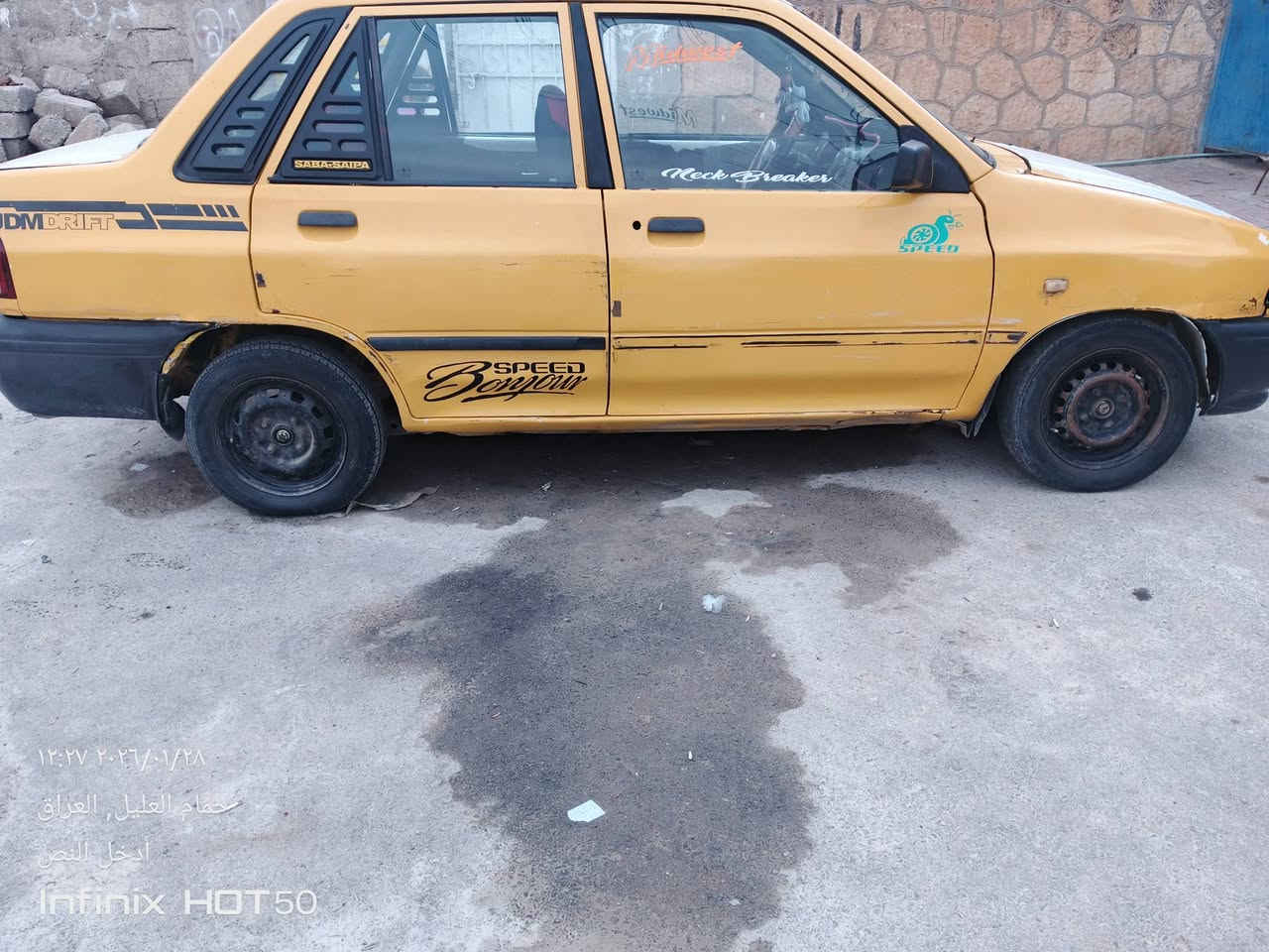 موديل 12
سنويه 22منتهيه 
شرعي بل موصل
شرط الوكاله وتحويل
محرك كير شرط 
هيهئه غرامات 190
سيارة جاهزه 
سعر 14بيه مجال
العنوان حمام العليل 
***********
