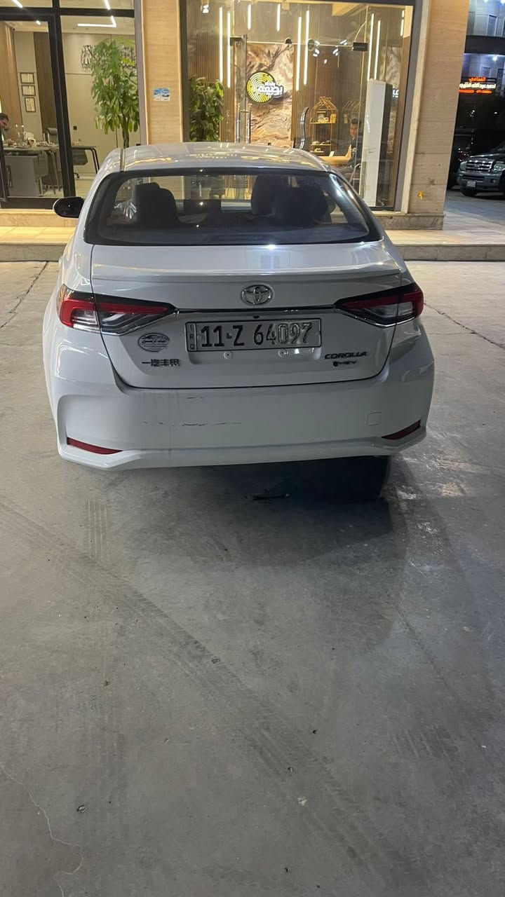 السلام عليكم كورلا هايبرد تجميع الصين 
موديل 2024
بأسمي تحويل مباشر 
السياره فول مواصفات 
داخل احمر جلد 
سلايد روف 
مانع انزلاق 
مانع تصادم 
تحديد مسار 
كروس سرعه
ماشيه 24 الف 
السياره سابقاً كفاله 
بيها هاي الطحات ابيعها ع حادثها 
السعر 138$وبيها مجال 
للاستفسار ‭0773 755 8553‬
