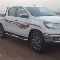 هاي لوكس للبيع موديل17 سعودي بصمه كاز مكفوله كفاله عامه من مكينه  وكير...