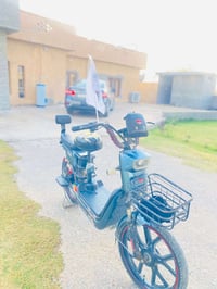 دراجة كهربائية • يعوزه حساسات • قضاء العلم