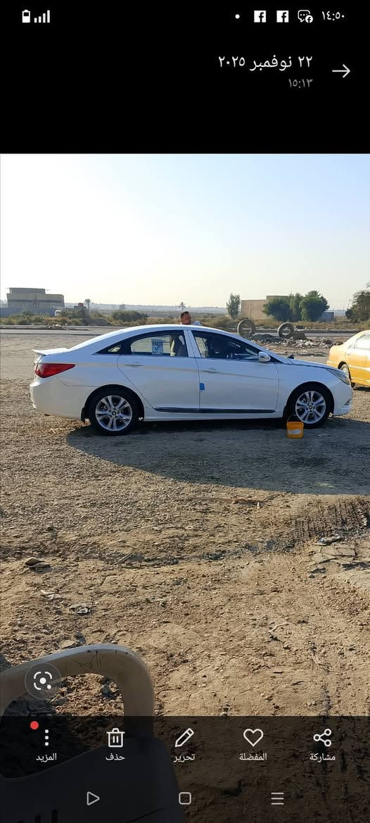 سوناتا 2011 خليجي جديده السياره وكفاله من الصبغ والضربه فقط بارد جدأ قليل كير ومكينه  تخم تاير تبريد كل مكفول رقم شمالي ماناقصه برغي سعر 112 مكاني الحله القاسم ع ***********
