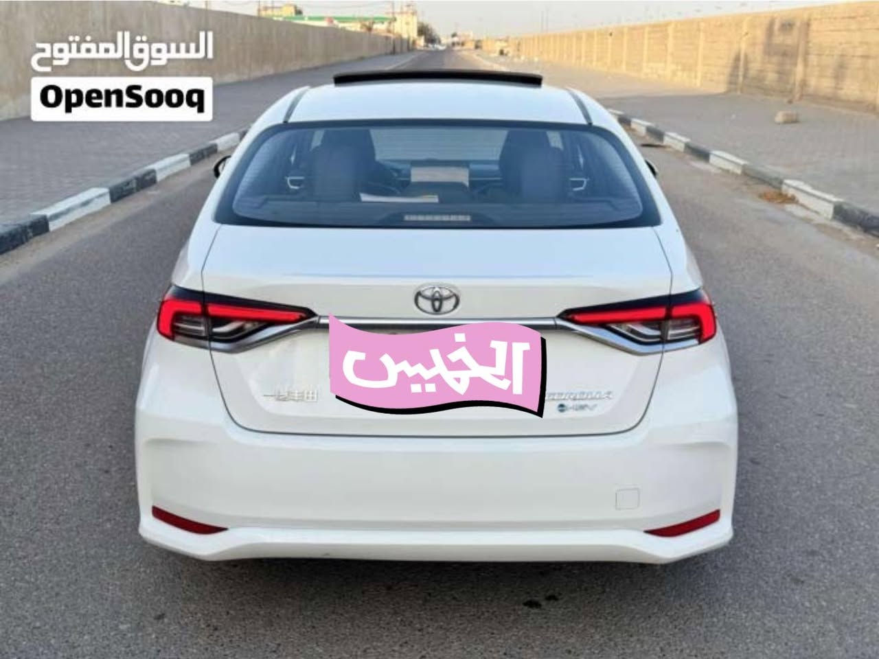 للبيع
تويوتا كورلا HEV هايبرد الشكل الخليجي2025 كفالة عامة السيارة نضيفة جداً وبعدها على وضع الشركة  
السيارة داخلة ضمان شركة (كير ومحرك وبطارية) 

المواصفات :
محرك 1800
فتحة سقف 
مثبت سرعة
رادار امامي  
قيادة ذاتية
بصمه عدد 2
حساس أمامي خلفي
4 جام اوتو 
3 وضعيات قيادة 
نظام مانع انزلاق
انارة LED امامي خلفي 
هاند بريك كهرباء 
الكشنات جلد
كاميرا 
تبريد قطعتين 
تحكم ستيرن جهتين 
عداد ديجيتل 3 اشكال
شاشه أبل كاربلي الكبيرة
الرقم الجديد بغداد 11 
 مال جناي وبالعافية على الياخذها 
تحويل ثاني يوم 
ماشية 12
السعر 145وبيها مجال📞***********
