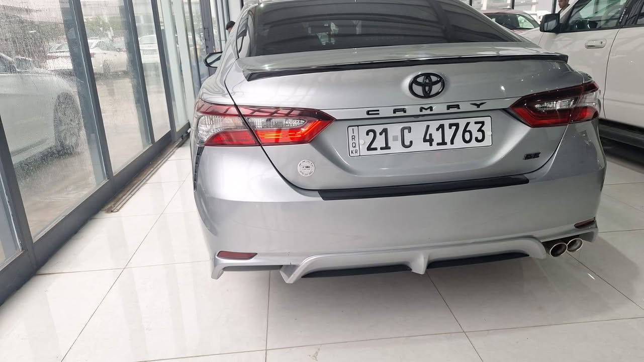 کامری 2021 رقم سليمانية قطعتين صبغ 
ماشية 39 الف گیر محرك شرط مكان سياره بكلار ***********
