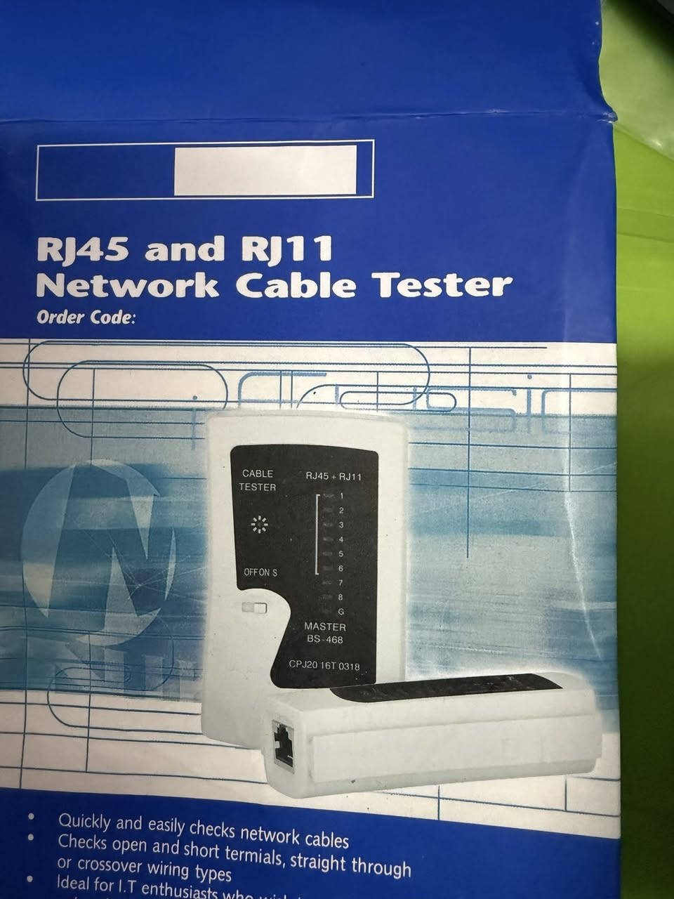 السلام عليكم
جهاز فحص كيبلات الاتصالات و الانترنت يفحص عطلات الكيبلات 

السعر 10 الاف و التوصيل مجاني


**إذا كنت صاحب هذا الإعلان وتريد حذفه لأي سبب، رجاءا أرسل رسالة إلى الدعم الفني**