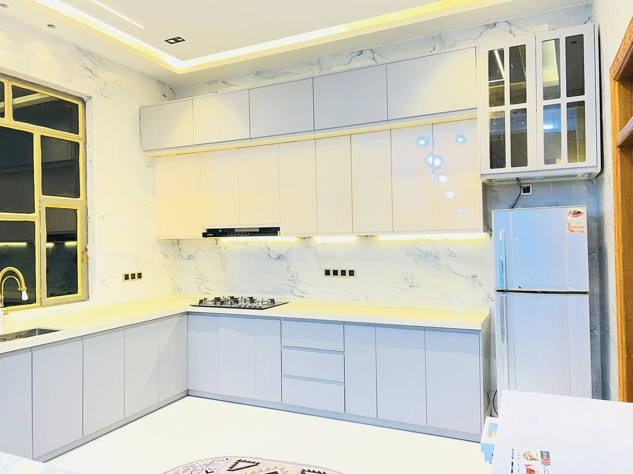 اللهم صلي على محمد وال محمد 
تم اكمال بيت ملا زايد الصالحي. 
كاونتر الداخل اللمنيوم الأبواب خشب 
محجر جام 10 م تركي 
ومن الله التوفيق❤️🫰🏻

بأداره ابو مصطفى العسكري


**إذا كنت صاحب هذا الإعلان وتريد حذفه لأي سبب، رجاءا أرسل رسالة إلى الدعم الفني**