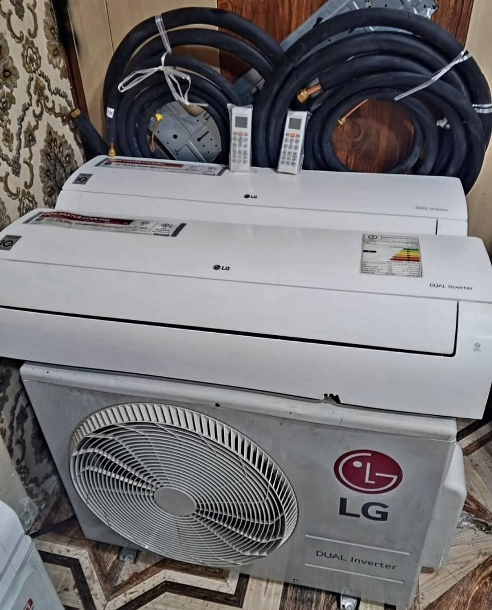 سبالت  عدد2. أل جي  أنفيرتر  2طن تايلندي ألأصلي  تدفئه تبريد  نسبة النظافه 95%.كامل الملحقات غاز410ضاغط أستوائيT3دبل راديتر  بواري  جديد كيبلات ريموت بلادي حماله للقطعه الداخليه كلهن بلاديات ضمان عل شد سعر السبلت الواحد ب 550قفل علمأ أن سعر الجديد ب مليون و75ألف المكان بغداد الرصافه ألشراي أتصال فقط غير متواجد عل فيس 
***********
