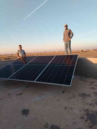 طاقة شمسية • الحويجة الدودح • ألواح Trina 700واط