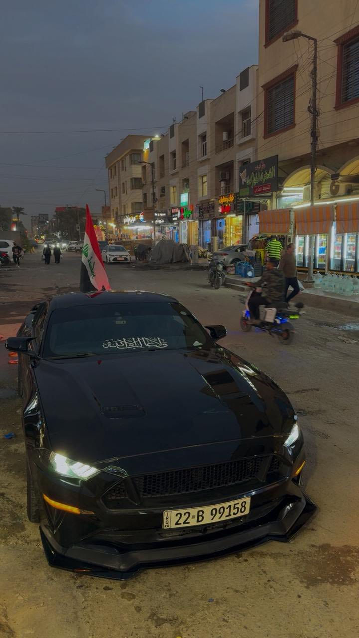 موستنك جيتي 2022 فول مواصفات فول خنك 

حادث السيارة جامرلغ وبنيد حادث سخيف بدون لا لغد ولا شاصي البنيد مبدل اصلي ومصبوغ والجامرلغ مصبوغ
بيها جسر الجامرلغ بي صبغ ع كد اصبعين

ماشية 17 الف ميل 
رقم اربيل تحويل ثاني يوم

مواصفات 
دجتل 
اكتف اكزوز
فجوج 6 بستم 
تحديد مسار
ستيرن تدفئة
ترحيب بل مري
كشنات خزن 
كشنات تدفئة تبريد
كشنات جلد
رادار امامي جانبي خلفي 
حساسات فول 
دمام بل صندوق
سستم سماعات ob 
دمام علدشبول ob
فول فول مواصفات مراح تلكي موستنك بهيج مواصفات بعد 

السيارة بلادية بس عليها 
لوي ايباخ احمر 
وعليها ويالة 19
ولف حماوة مشيموتو
بلكات ريسنك
اكس بايب 
وكماليات
مكان السياره ديالى بعقوبه
***********
سعر السياره 260 وبيه مجال 🤍
