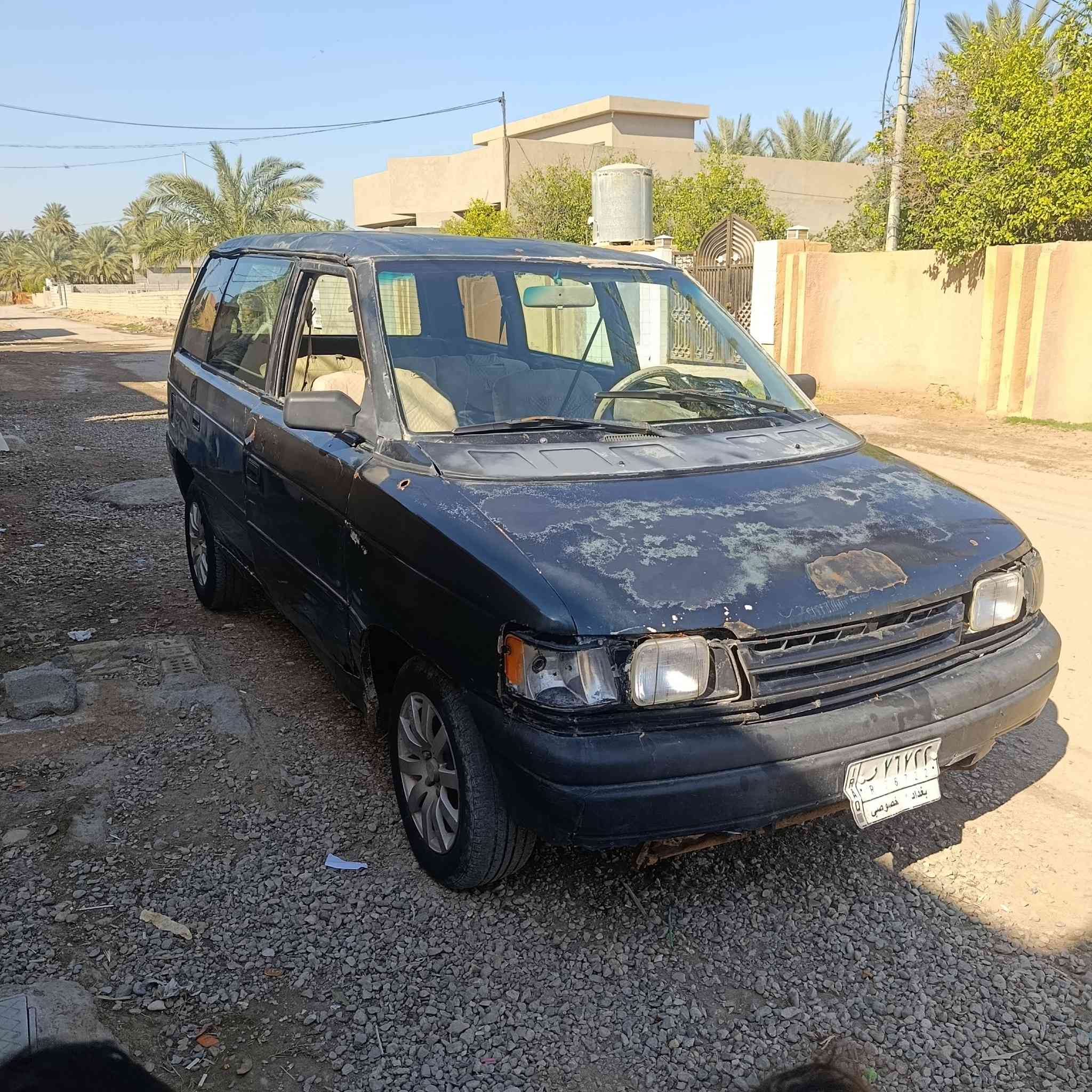 سياره مازده موديل 94 رقم بغداد
كير محرك وانجي خير من الله صدر جديد العنوان ديالي 
***********
