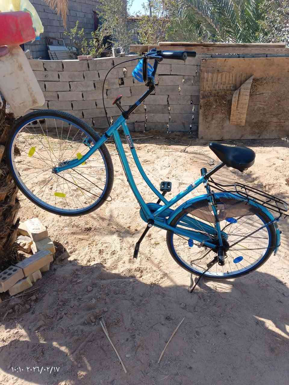 السلام عليكم شباب بيسكل للبيع موديل 20شركه سانتوس بيسكل حلو ونضافته كدامكم غراضه كامله وسعر خاص   مكاني بصره كرمه علي شارع ابو صخير رقم *********** وتساب
