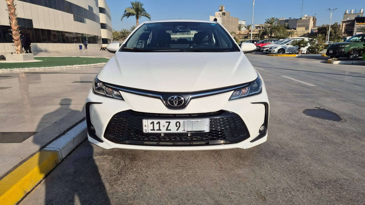 كورلا وارد صيني موديل ٢٠٢٥
ممشى ٨٢٥٠ بعدها جديدة
مكفولة عدا جم شخط بسيط موضح بلصور
رقم بغداد تحويل مباشر باسمي
مواصفات 
كراسي جلد
فتحة سقف
كامرة خلفية
تحكمات ستيرن 
تعتبر فول عدا الكرسي عادي
السعر المطلوب ١٥٥ 
المكان بغداد شارع فلسطين


**إذا كنت صاحب هذا الإعلان وتريد حذفه لأي سبب، رجاءا أرسل رسالة إلى الدعم الفني**