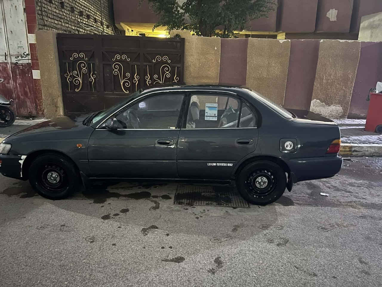 سلام عليكم
للبيع 
كورلا ١٩٩٢ (يسره بلاد) 
رقم بغداد 
مصبوغه عام 
تخم تاير جديد 
صدرامامي جديد 
للأستفسار: ***********
عنوان سيارة واسط كوت  (السعر 60) وبيها مجال
