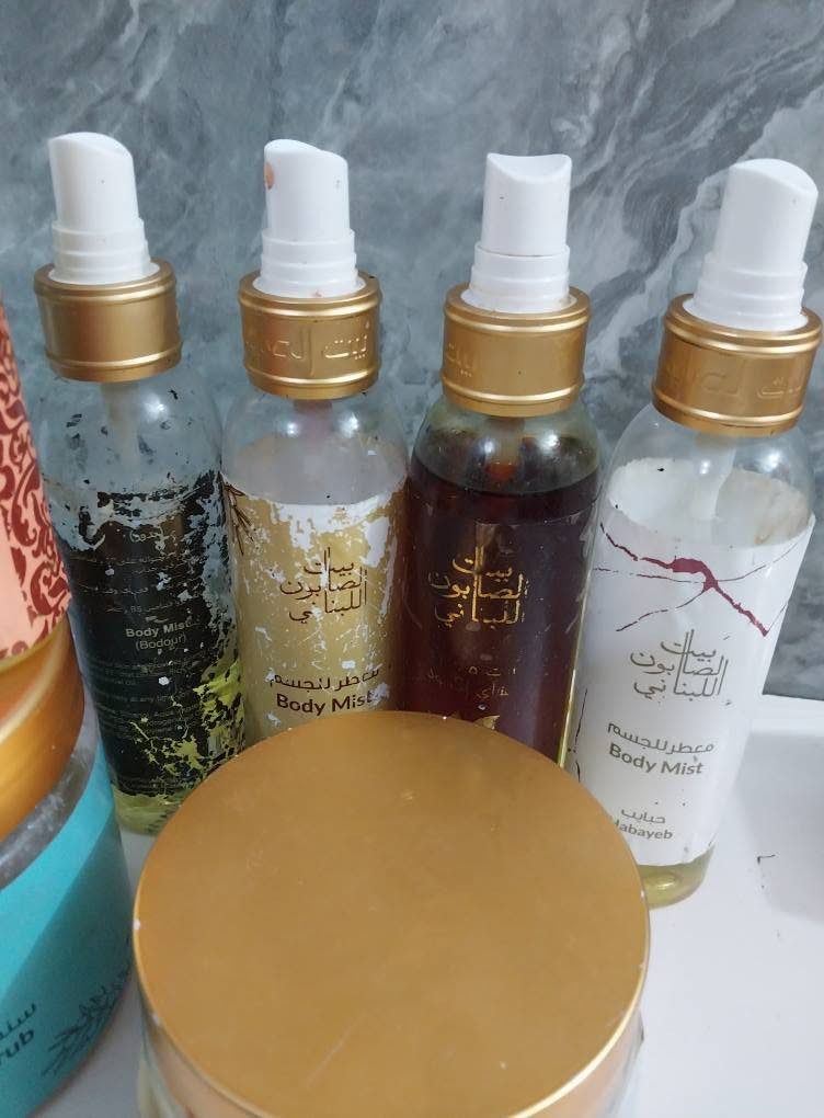مجموعة منتجات من بيت صابون اللبناني 
مواد طبيعية أصلية جديد ومستخدم
توصيل ٤


**إذا كنت صاحب هذا الإعلان وتريد حذفه لأي سبب، رجاءا أرسل رسالة إلى الدعم الفني**