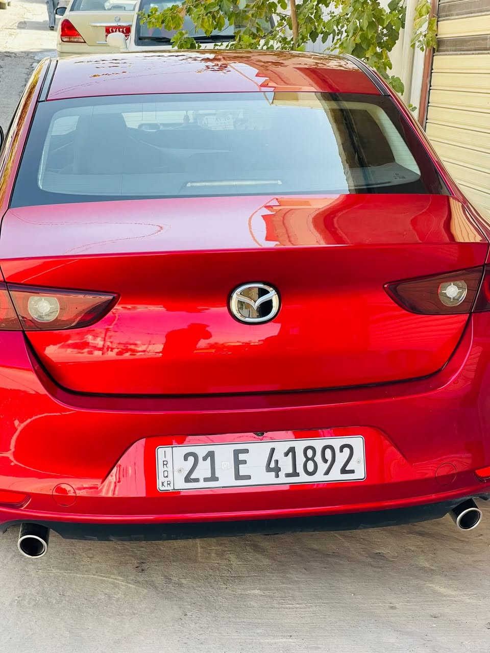 مازدا 3 موديل 2023
محرك 2.5 بدون تيربو و بدون دبل أكسل
رادار، 360، بريك بصمة
أوتو ستوب، كوشن جلد
خط المسار، بصمة
ويل سبورت، حاسة
گير (عادي أوتوماتيك و سبورت)
ماشي 28 ألف ميل

السعر: اكتب في التعليقات وراح يوصلك الرد مباشر 🤖

فقط الباب الخلفي مع الشمّالة ملصوق
السيارة أمام وخلف كبسَة
رقم شاصي السيارة:
3MZBPABM8PM381448

رقم صاحب السيارة:
***********
