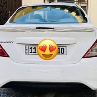 نيسان صني هندي للبيع سياره حلوه ونضيفه رقم بغداد مشروع وطني إنكليزي بأ...