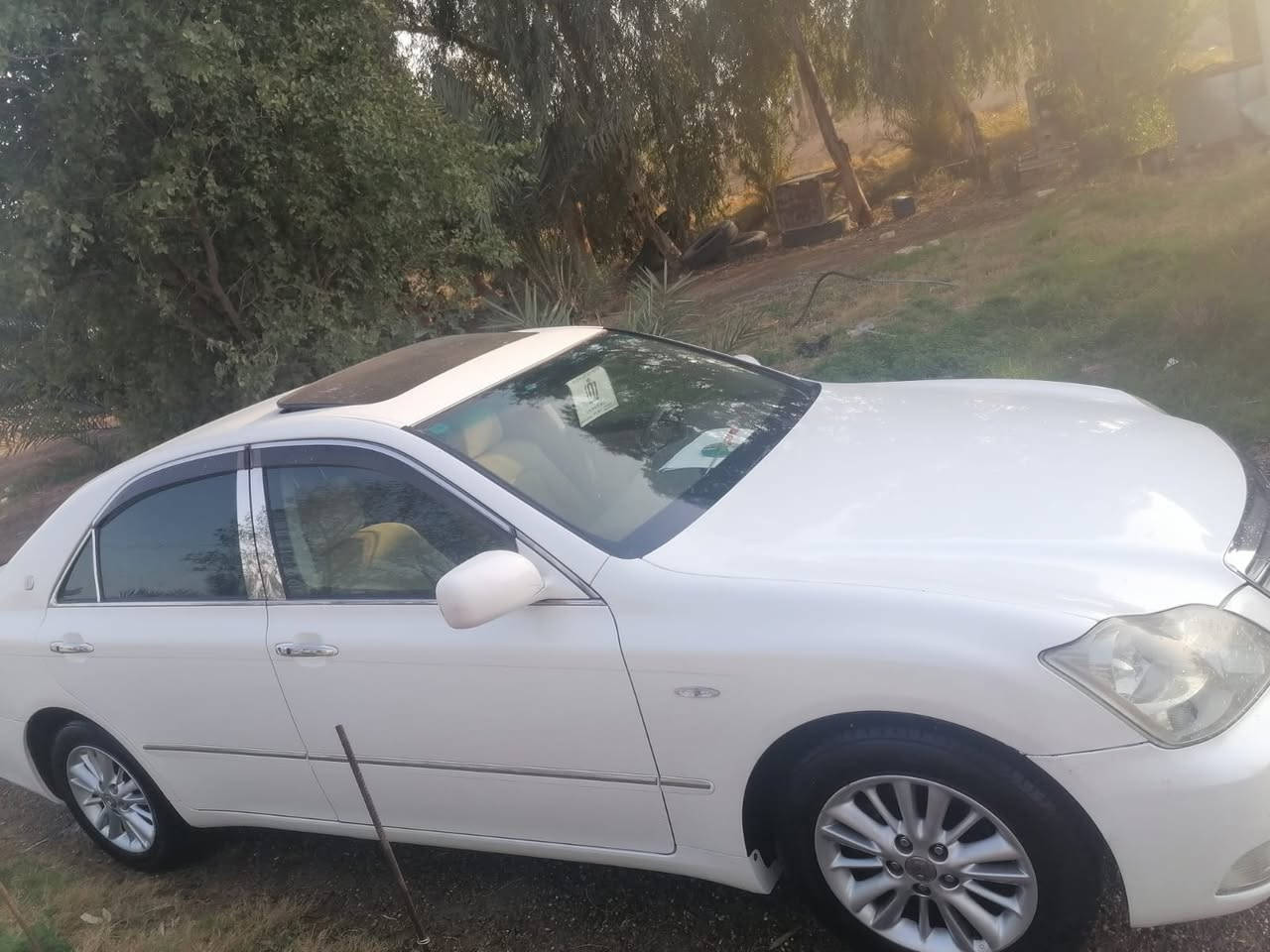 شاهينه ٢٠٠٦ بصمه رصاصي
أدوات
٣دكم فتحه 
برده خلفيه
داخل بيجي
شاصي ٨٢
العنوان فلوجة
***********
