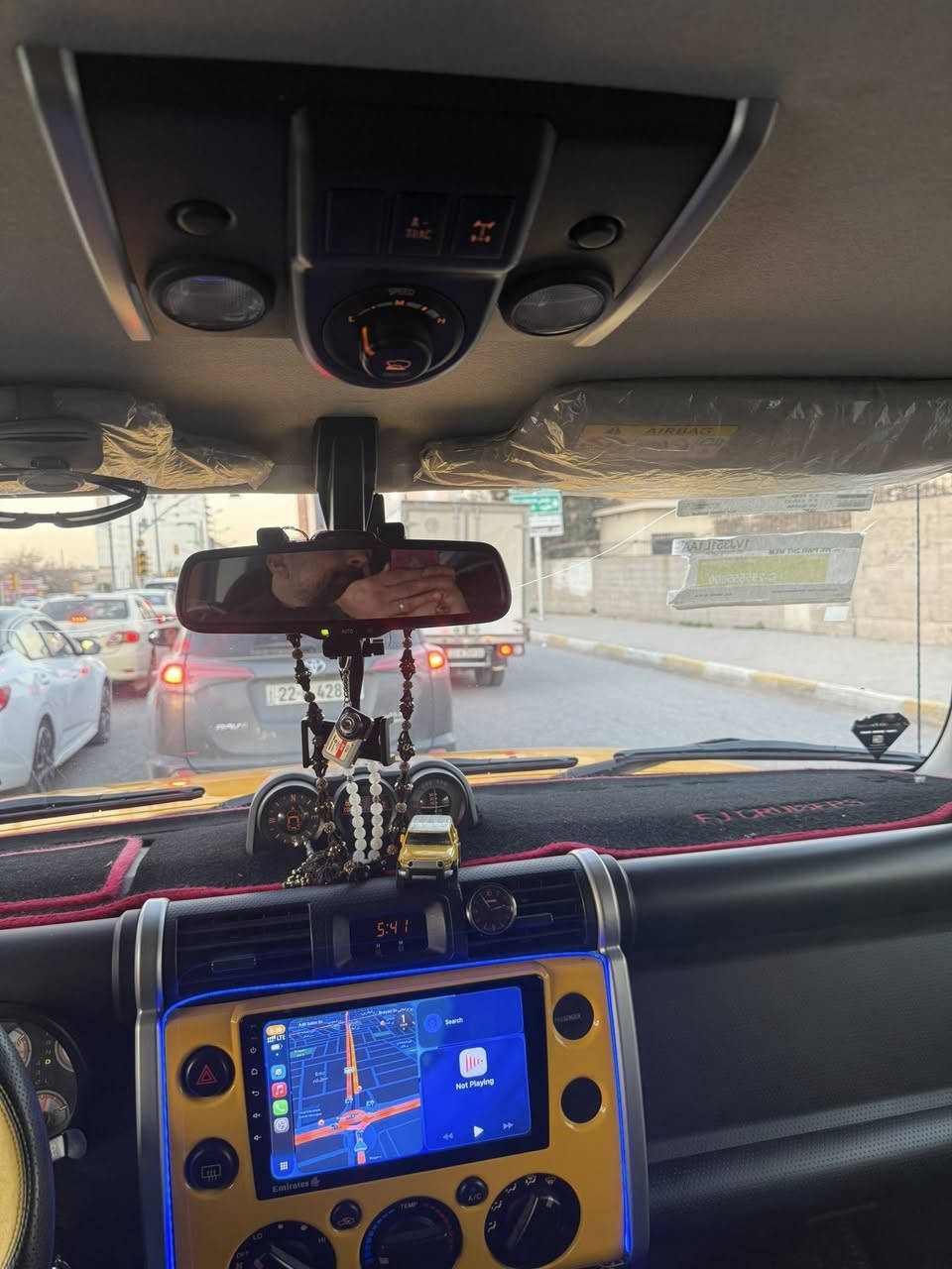 FJ 2015 VX.R
اعلى فئة
‎خليجي كفاله  بدون صبغ بدون بارد بدون تبديل 
‎فور ويل 
‎دبل  تانكي160L 
‎دمام JBL
‎كمبريسر  
‎دفلوك +زحف
‎شاشه 
‎حساس خلفي 
‎كاميرا
‎مرايه تعتيم 
ماشيه118000كيلو
***********📲
