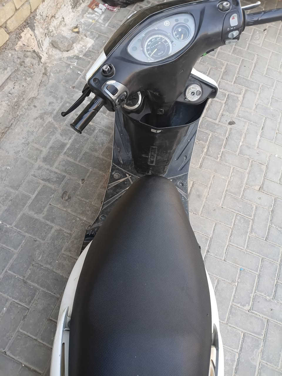 السلام عليكم دراجه ثعلب مديل 2008الدراجه صالي شهرين من اخذتها للبيع ب850 وبيها مجال العنوان بغداد الحريه الرقم ***********
