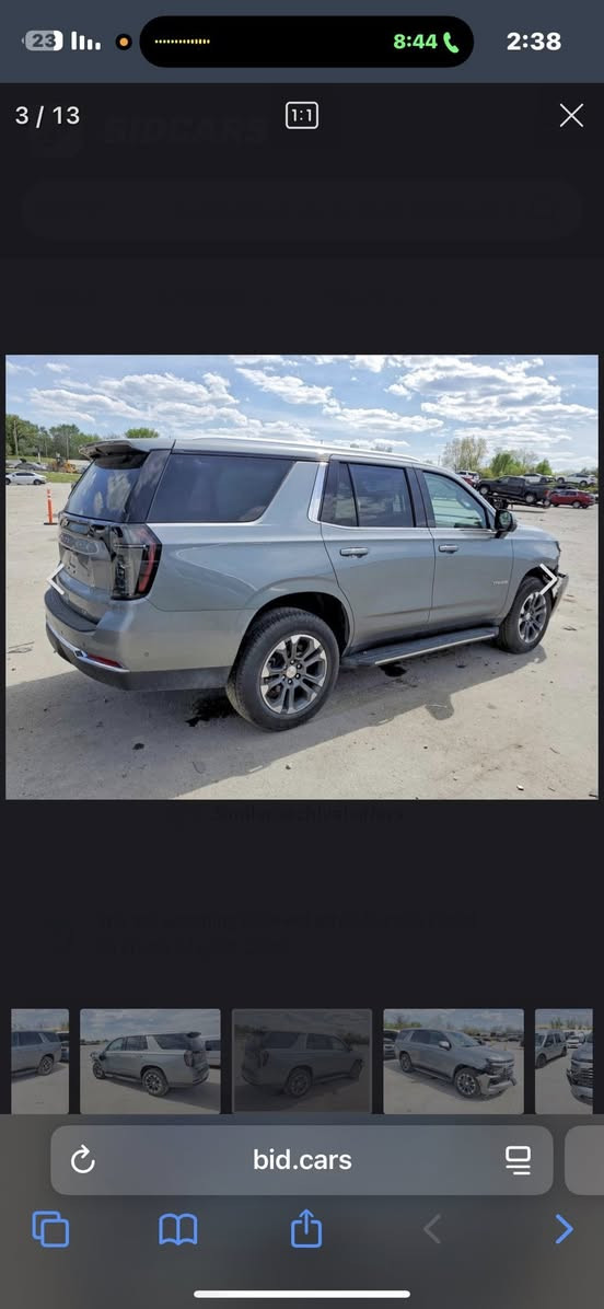 سلام عليكم ارخص تاهو 2026
ماشية 6000 ميل اخت زيرو 

واصل عمان بعد 60 يوم سعر 35500$ 

واصل بغداد معى كتاب شهداء مرقمة وكاملة بدون تصليح 40000$ 

للاستفسار ***********

مكاني بغداد

